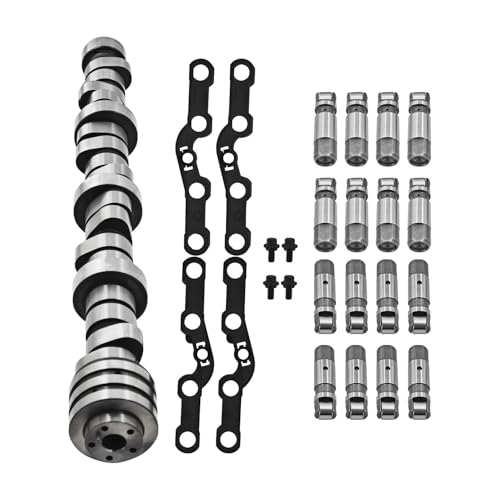 201-300-17 Camshaft and 5038784AD Lifters MDS Delete 5.7L Hemi Kit Fit for Dodge Ram 1500 2500 3500 Challenger Charger for Chrysler 300 for Jeep Commander Grand Cherokee 2009-2019 V8 AWD RWD Non-MDS