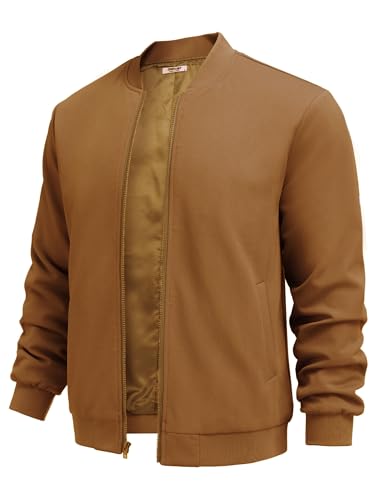 COOFANDY Men's Casual Jackets Spring Fall Jacket Business Work Jackets Fashion Windbreaker Coat