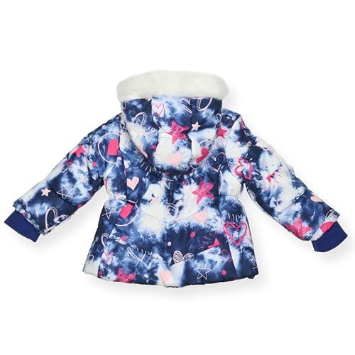 image for Arctic Quest Little Girls Bib Snow Pants and Ski Jacket Water-Resistan