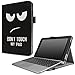 Infiland Asus Transformer Mini T102HA Case, Premium PU Leather Portfolio Stand Cover Case for ASUS 10.1 Inch Transformer Mini T102HA-D4-GR 2 in 1 Touchscreen Laptop- Not Touch