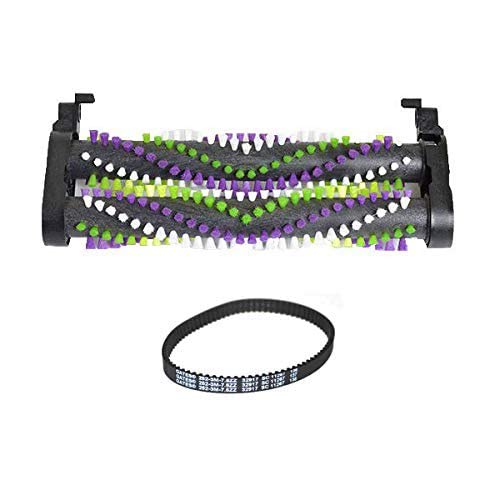 Replacement for Bissell Vacuum Cleaner 1 Brushroll with 1 Geared Belt for Models 1986, 1964, 19862, 19863, 1986R, 1986V, 1986B, 2007