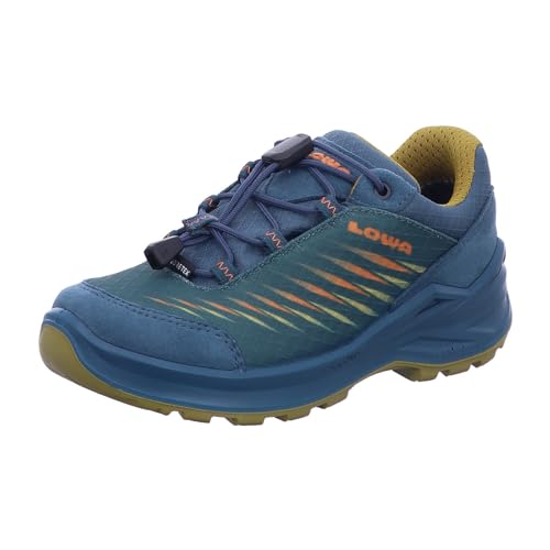 LOWA Halbschuh ZIRROX II GTX LO JR petrol/senf 31