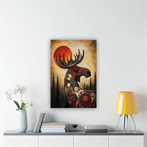 Impression sur toile orignal : le cadeau idéal de décoration murale