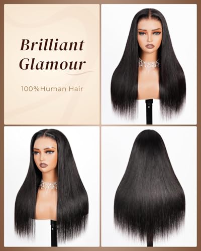 Image of Arabella 6x5 HD Lace Front Glueless Wig Silky Straight 210% Density 26 Inch
