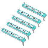 Durée de vie prolongée : conçu avec des contacts métalliques robustes, ce module potentiomètre coulissant offre une durabilité exceptionnelle, idéale pour les réglages fréquents en milieu industriel et pour les projets de bricolage. kit potentiomètre coulissant pour projets électroniques