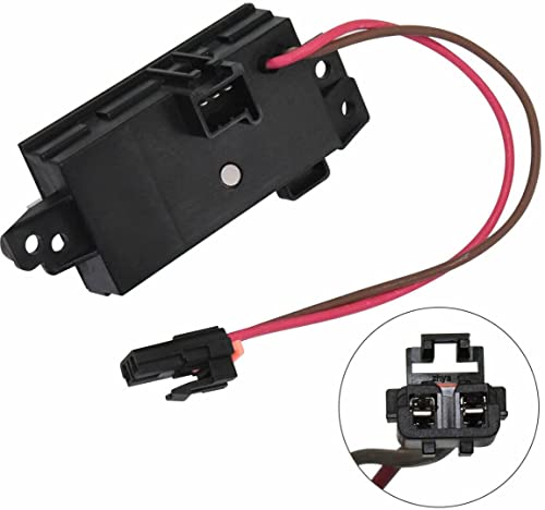 Image of New HVAC Heater Blower Motor Resistor Module for 15-80567 1580567 52497491 89018778 4P1516 Compatible With Chevy Silverado Trailblazer Cadillac Escalade GMC Envoy Sierra Buick Rainier