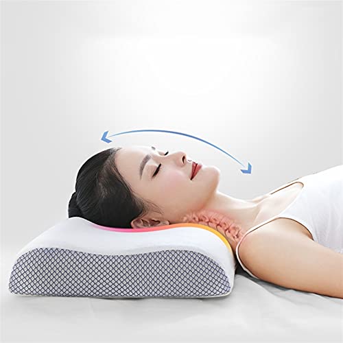 Bed Pillows For Sleeping Memory Pillow, Adjustable Sandwich Memory Foam Pillow For Sleeping, Cervical Pillow For Neck Pain, Orthopedic Contour Pillow For Back, Stomach, Side Sleepers Bed Pillows Neck #TOP3