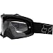 Fox AIRSPC Youth MX Goggle - Matte Black / Clear Lens