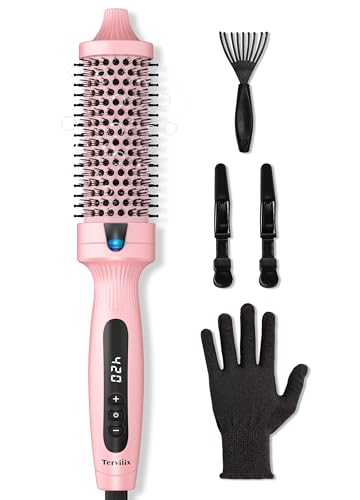 Terviiix Ionic Thermal Brush 1.5 Inch, Tourmaline Ceramic Thermal Styler