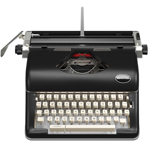 Maplefield Manual Typewriter - Vintage Typewriter for Home & Office Decor - Easy Setup, Great Gift