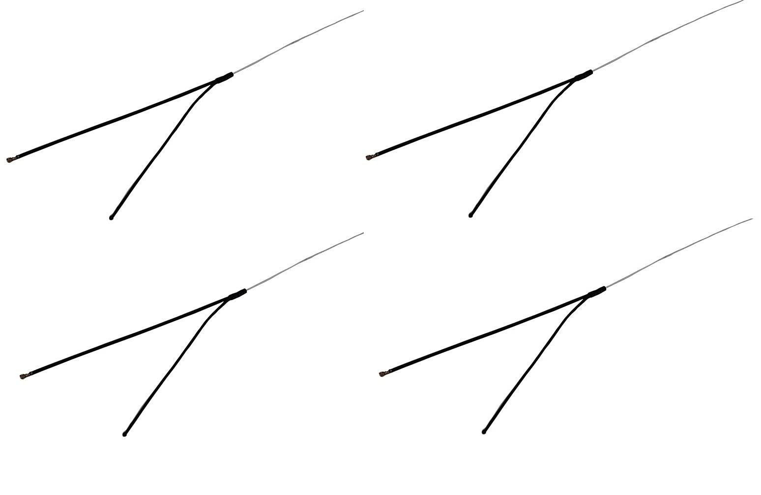 Części zamienne RC - Dla FRSKY R9 mini antena 900mhz dalekiego zasięgu antena odbiorcza Ipex 4 złącze RC Drone antena FPV (kolor: kup 4 szt.) (Color : Purchase 4PCS)