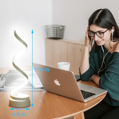 Lámparas de Mesa Modernas Juego de 2 Espiral Dimmable miniatura 4