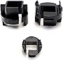 iJDMTOY (2) H7 Xenon or LED Bulbs Holders Adapters Compatible With Kia Forte Koup or Kia Rio Halogen Headlamp Installing Xenon Headlight Kit
