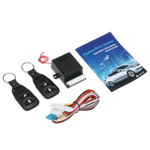 ALCXAZS Uscita chiusura centralizzata - Maggiore sicurezza dell'auto con installazione semplice Dispositivo antirapina intelligente per auto ABS