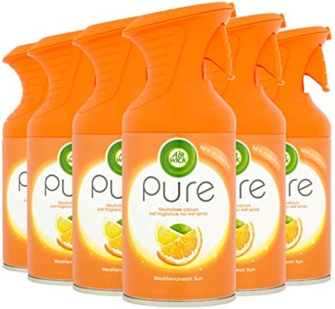 Air Wick Pure Freshener Soft Cotton 250 ml (Pack of 6)