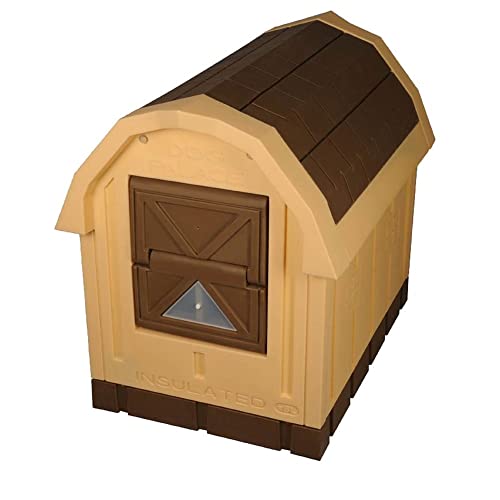 Asl Solutions Foam (Styro/Eps) Insulated Dog Palace, Standard, Brown #TOP1