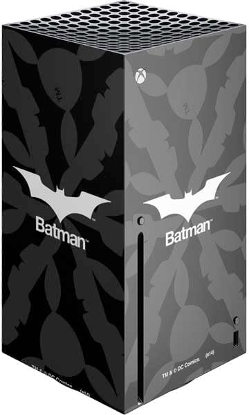 Skinit Decal Gaming Skin Compatible with Xbox Series X Console - Officially Licensed DC Comics Batman Movie 1989 Logo Design