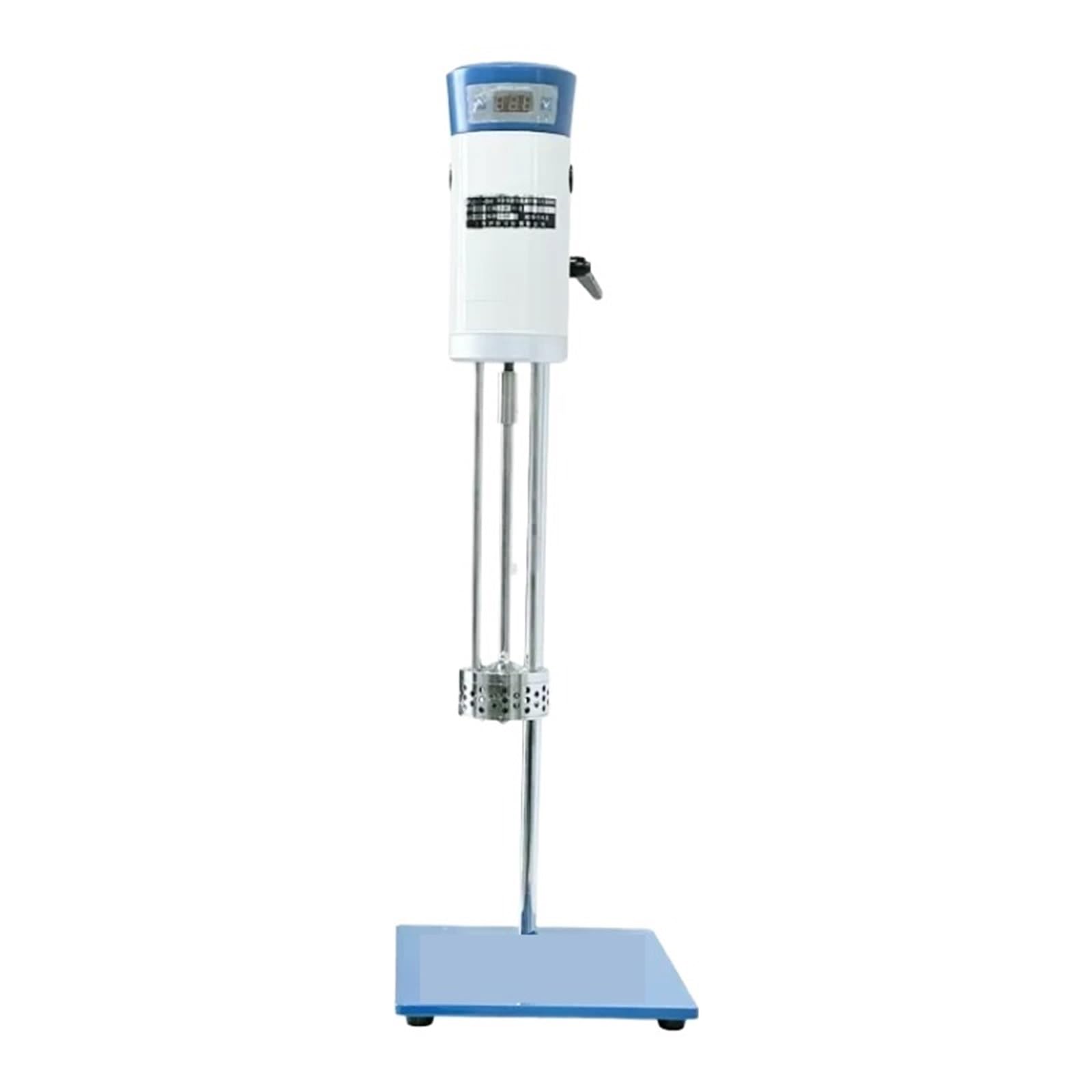 Mthckxjbsuz One Color Lab Homogenizer, Cosmetic Cream Emulsifying Machine With Stirrer Laboratory Electric Overhead High Shear Homogenizer Mixer