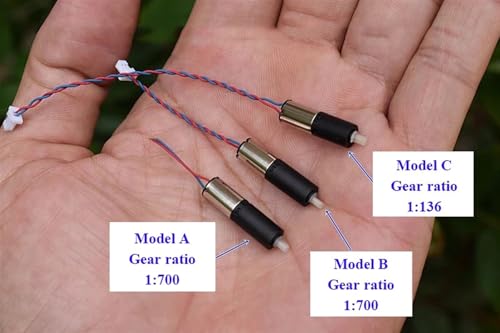 Moteur à engrenages planétaire 6mm pour micro-robotique et modélisme DC 3V 5V - 3