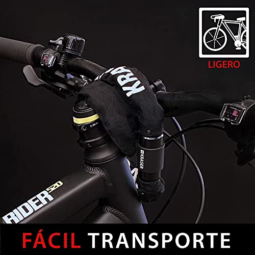Opiniones y reviews de Cadena bicicleta antirrobo - los más vendidos. 30 Imagen adicional