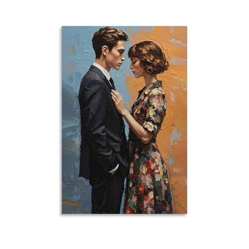LRefiozas Vintage Love And Companionship Theme Canvas Poster Wall Art