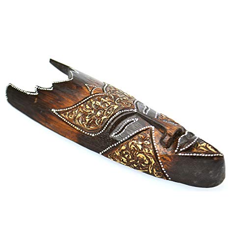 Maschera in legno 30 cm – Decorazione Etnica Chic stile africano.