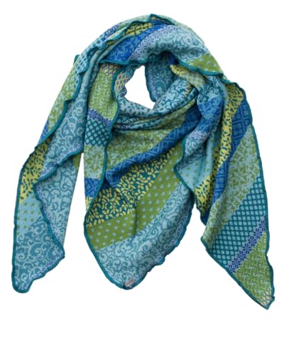 Foulard triangulaire Hariett Invero en pure laine mérinos : l'élégance d'une maille haut de gamme