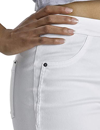 HUE Women's Side Vent Denim Mid-Rise Capri3