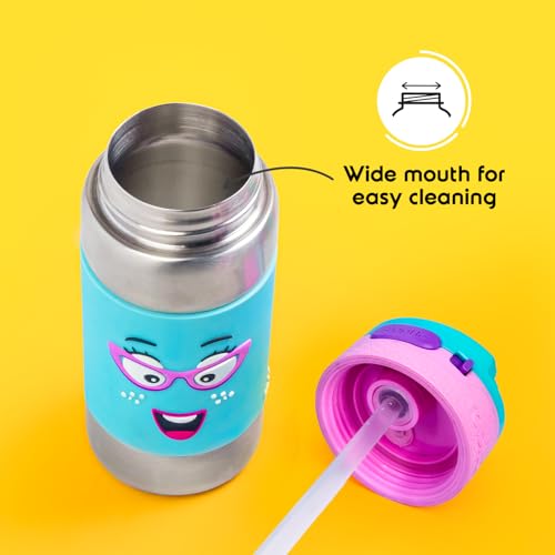Image of rabitat CLEAN LOCK Thermosteel Water Bottle Diva 410 ml - 2 years brand warranty | stainless steel water bottle | steel bottle | water bottle steel
