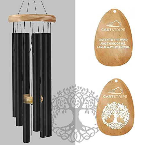 Wind Chimes Outdoor Large Décor Deep | Tone Soothing Melodic Tones Windchimes| Large Aluminum Wind Chimes To Create A Zen Atmosphere | Elegant Chime For Garden Patio Balcony And Home | #TOP10