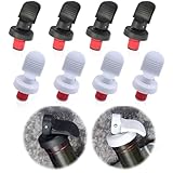 8 Stück Flaschenverschluss Weinflaschenverschluss Sektverschluss,Bierflaschenverschluss Flaschenverschluss Universal Sektflaschenverschluß,Silikon Flaschenverschluss für die Weinsammlung Wein