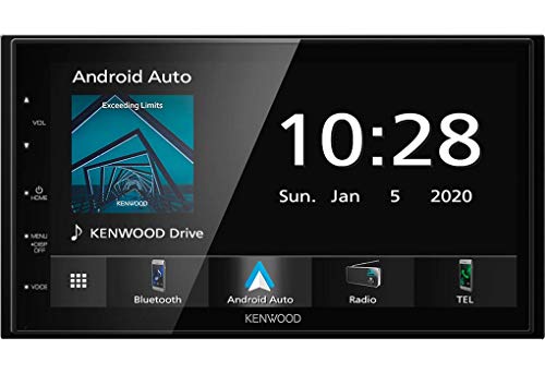 Kenwood Digital Media Moniceiver Samochodowy Zestaw Stereo, Czarny, 17.3cm
