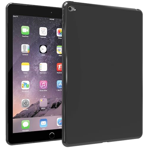 BREPRIO Case for iPad Air 2 (2nd Generation) (2014 Released) 9.7 Inch, [Lightweight + Protective] Shockproof Soft Ultra Slim Cover, Black