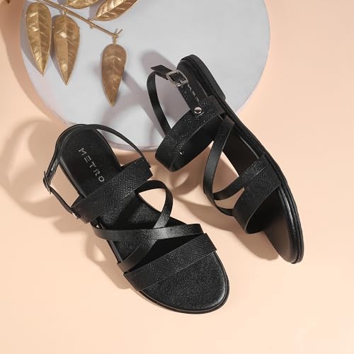 Image of Metro Women's Synthetic Leather Sandals