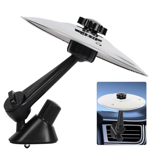 Car Cymbal Air Vent - Clip-On Mini Crash Cymbal for Car Dashboard, No Tools Musical Accessory Driving Fun Gift for Drummers & Music Lovers, Universal Fit, Crisp Sound