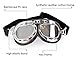Cosplay Goggles Steampunk Motorcycle Goggles Costume Retro Pilot Style
