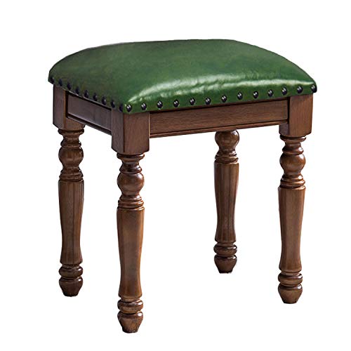 Taburete de Tocador, Bancos de Tocador, Esponja de Alta Elasticidad, Fuerte Resistencia a la Abrasión, Taburete Tocador, Montaje Simple, 45x30x40cm Cover