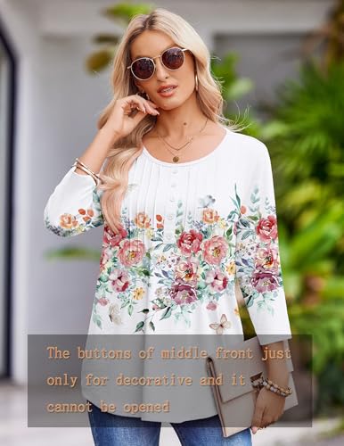 Tunique d'été basique Zeagoo pour un look décontracté chic de bureau - 5