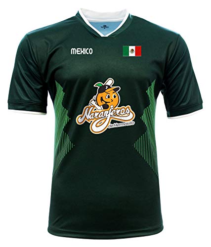 Jersey Mexico Naranjeros de Hermosillo 100% Polyester_Made in Mexico (Medium) Green