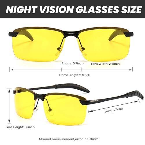 GYU Sunglasses, Driving Glasses, Night Vision Glasses, Nighttime Glasses4