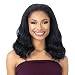FREE TRESS EQUAL Half Wig Drawstring Full Cap Natural Me Natural Pressed Waves (1)