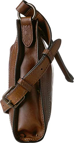 Image of Frye Women's Melissa Zip Crossbody Bag, Stylish Handbag with Adjustable Strap & Pockets