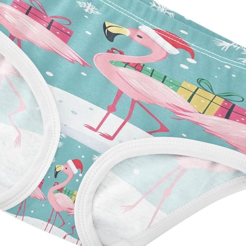 Christmas Pink Flamingos Snowflake Toddler Girls's Underwear 2T 202b86384