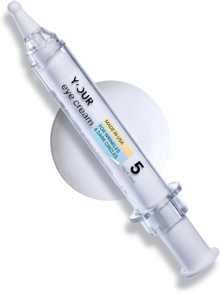 Y’OUR Retinol & Peptide Complex Eye Cream: Anti-Aging for Dark Circles, Puffiness, Wrinkles & Crow’s Feet; Hydrating & Under Eye Repair. Made in USA. Valentine's Day Gifts for Her