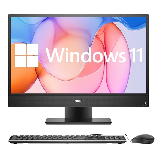 Dell OptiPlex 5260 All-in-One Windows 11 Pro Computer Desktop PC,...