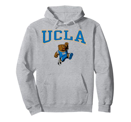 UCLA Bruins Mascot Gray Officially Licensed Pullover Hoodie