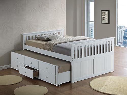 Storkcraft Marco Island Full Captain's Bed Full...