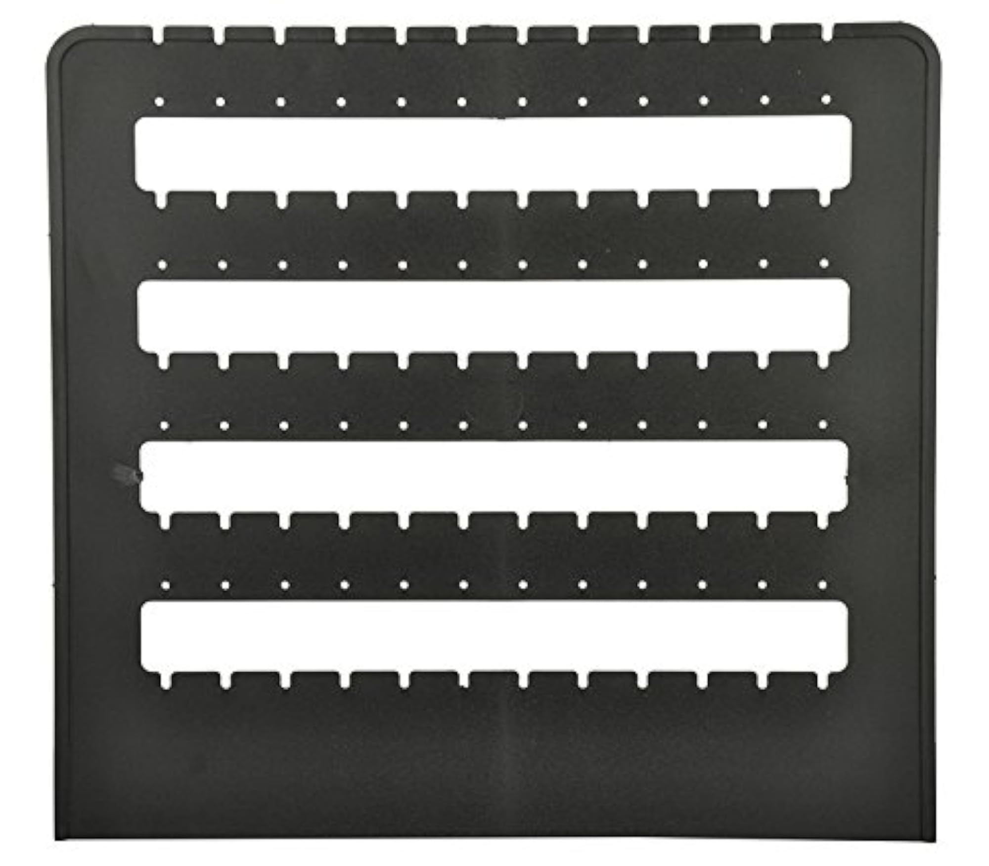 Plastic Earring Display Stand, Black