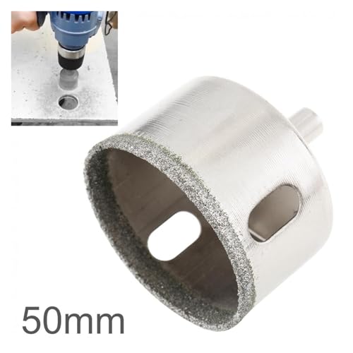 Broca corona diamantada 50 mm para vidrio y cerámica miniatura 3
