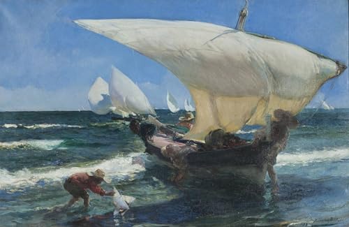Joaquín Sorolla abstrait peinture de célèbres tableaux moderne toile décor mural